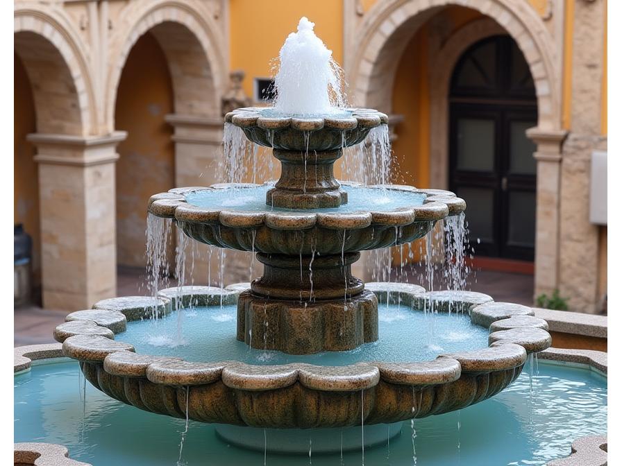 Restauración de fuente histórica en Valencia