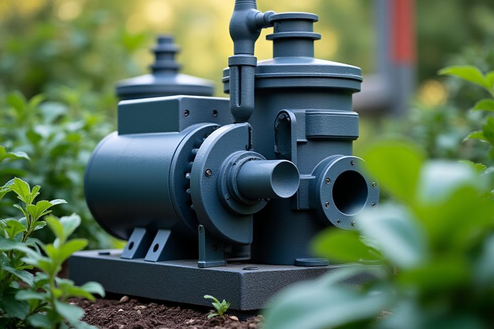 Sistema de bombeo ecológico para jardines